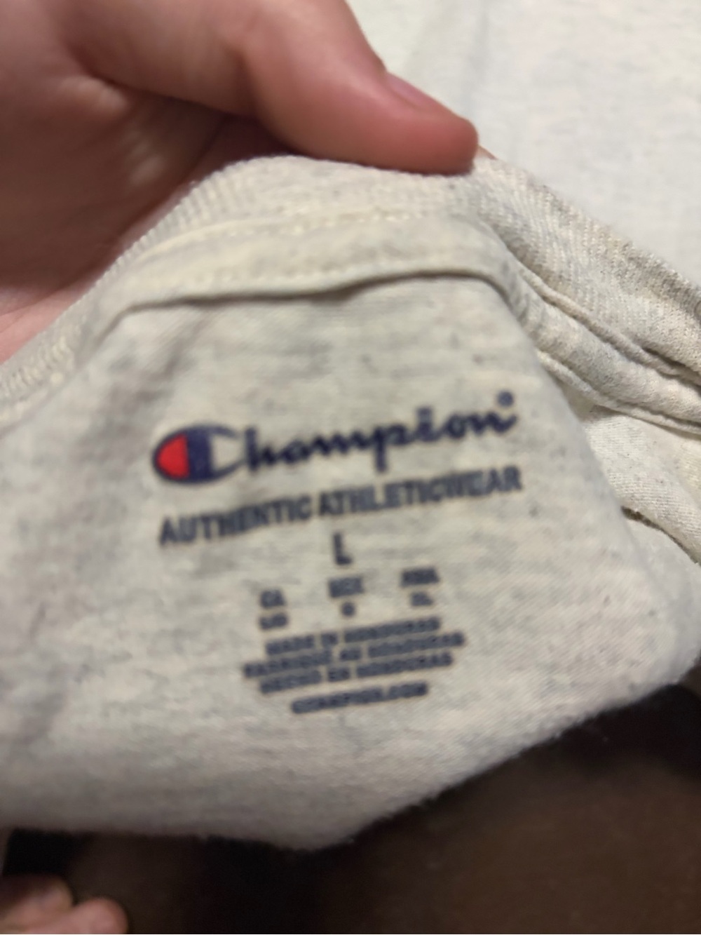Champion Gray Maryland Terps Short Sleeve Tee - Picture 3 of 3